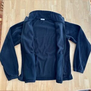 Black Columbia fleece full zip